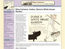 Tablet Screenshot of elisacarbone.com